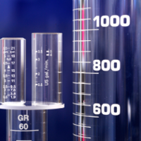 Manufacture of graduated cylinders for the highest standards